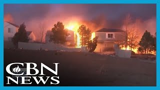 Hurricane Force Wind Gusts Fuel Colorado Wildfires, Scorching Hundreds of Homes
