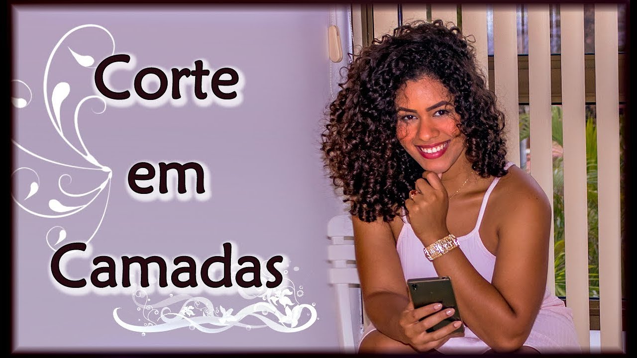 CORTE EM CAMADAS PARA CABELOS CACHEADOS