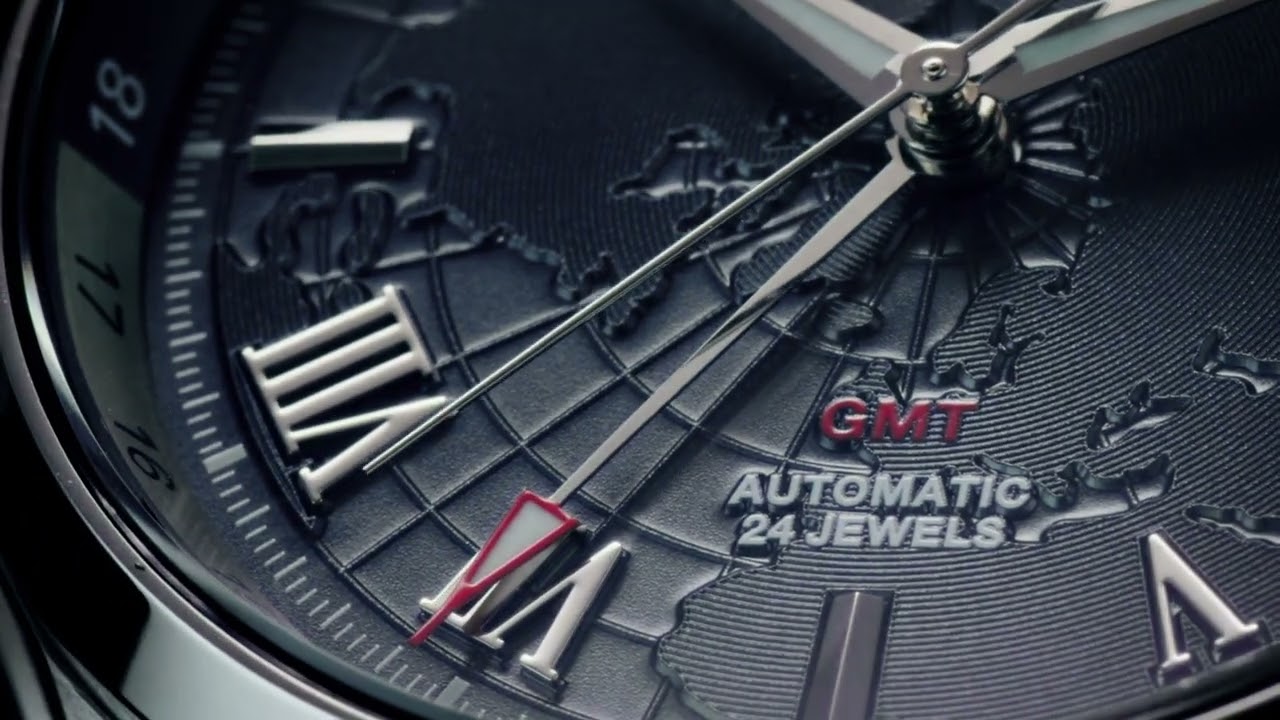 Bulova 96B385 Wilton GMT automatic 43mm Mens watch cheap shopping:  Timeshop24