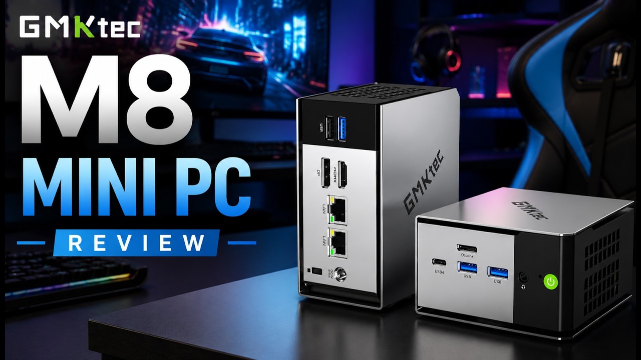 GMKtec M8 Mini PC Review | Best Mini PC for Gaming and Video