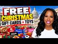 LOW INCOME ASSISTANCE 2026: FREE CHRISTMAS GIFT CARDS, TOYS &amp; FOOD | SNAP, SSI, VETERANS + MORE!