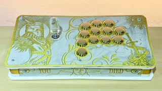 Golden #DarkSouls Fightstick Build