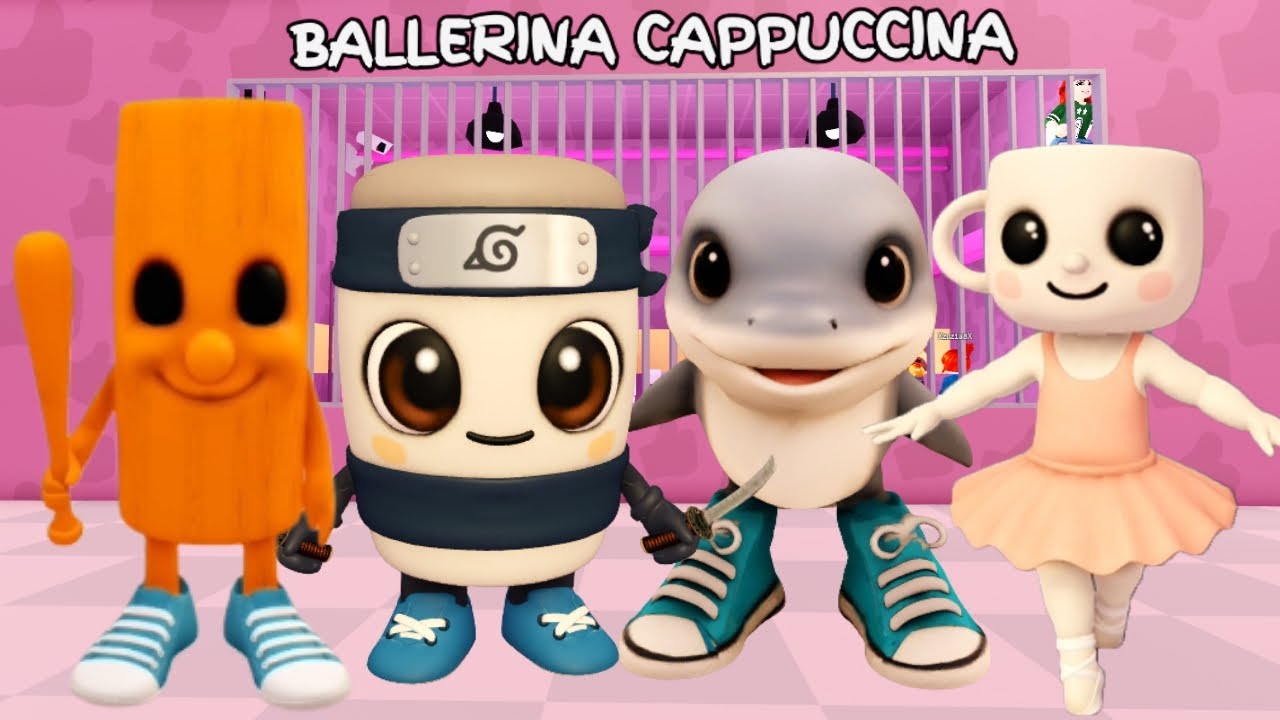 BABY BALLERINA CAPPUCCINA VS BABY CAPPUCCINO VS BABY TRALALERO TRALALA VS BABY TUNG TUNG SAHUR