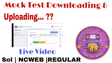 How To Downloading & Uploading Mock Test Question Paper & Answer Sheet in PDF || Ankur Prajapati