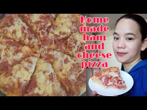 #HamandCheesePizza #EasyHomemadePizza Easy HAM AND CHEESE PIZZA