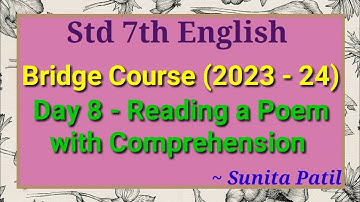 Bridge Course2023 -24 activity no.8 answers | Class 7th English