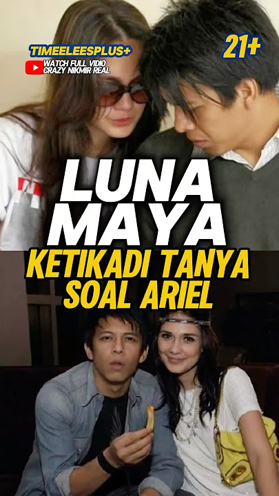 Luna Maya was asked about Ariel Noah‼️ #arielnoah #ariel #lunamaya #nikitamirzani #podcast #short