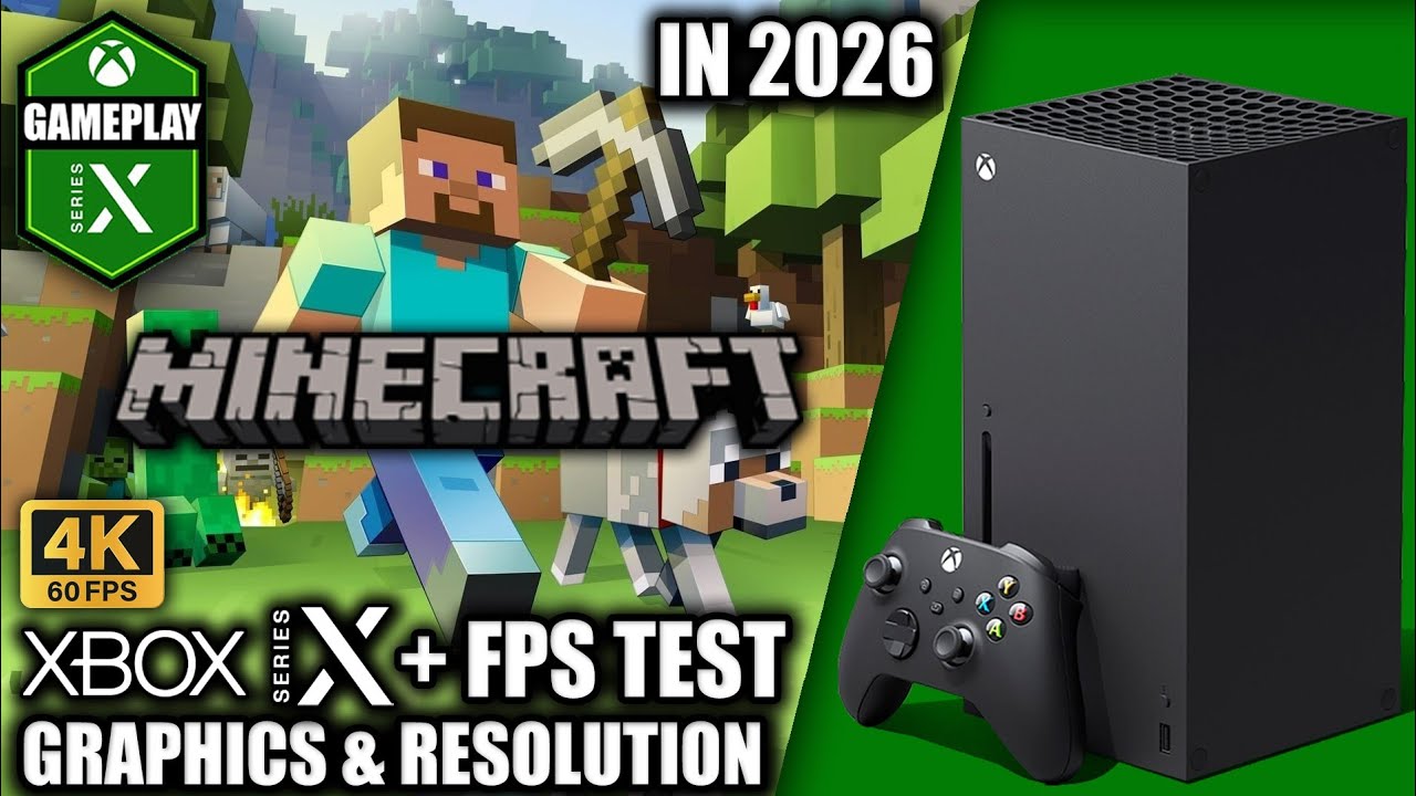 Minecraft in 2026 - Xbox Series X Gameplay + FPS Test - YouTube