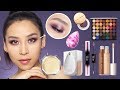 FULL FACE OF NEW MAKEUP 2019- Fenty, Huda, Beauty Blender