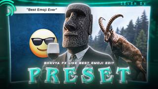 Bh4vya_Fx Like Best Emoji Ever Edit 🔥🤯 On Alight Motion (+Preset)