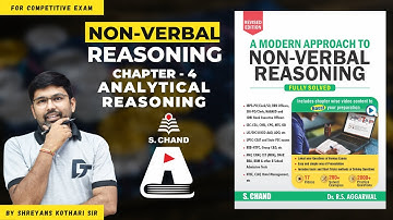 Analytical Reasoning Tricks | A Modern Approach to Non Verbal Reasoning | S Chand Academy