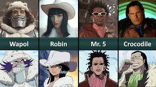 One Piece Season 2 Characters Live Action vs Anime