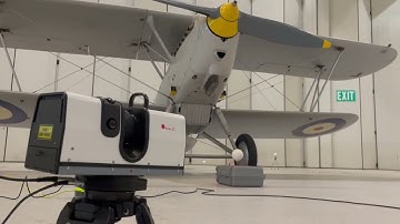 3D Scanning the Hawker Nimrod - Scanning Classic Aircraft