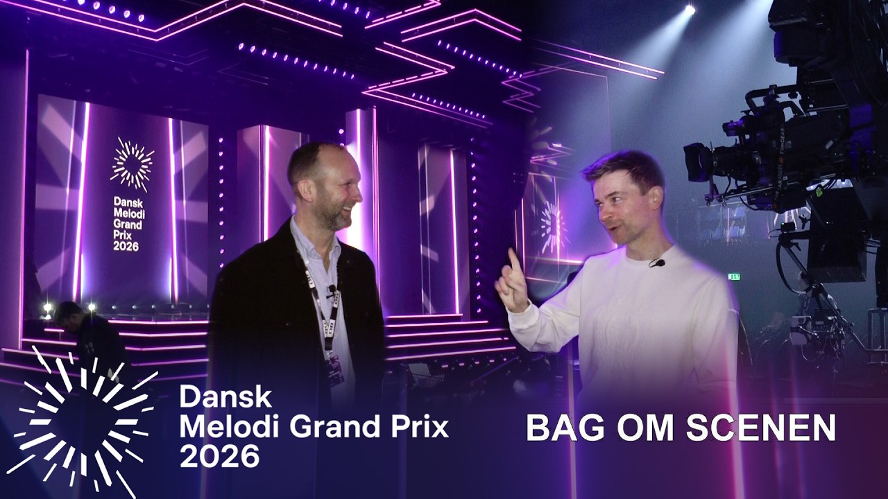 Backstage til Dansk Melodi Grand Prix 2026 / Grand Prix-boss viser rundt