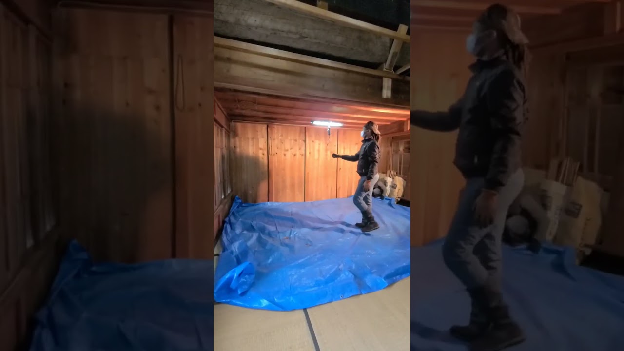 started renovating our abandoned old-school Japanese house in the mountains 