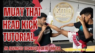 Land Muay Thai Head Kick w Accuracy!