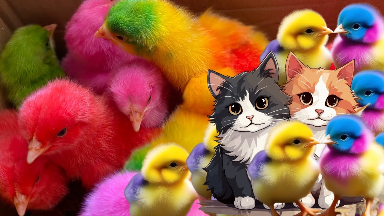 Catch chickens, colorful chickens, ducks, cats, roosters, cute rabbits, lobsters, guinea pigs, fish