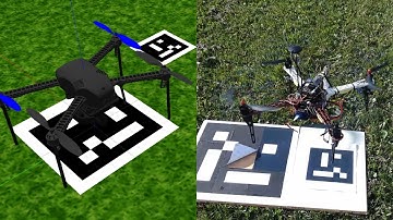 Precision Landing a Drone on an Aruco Array