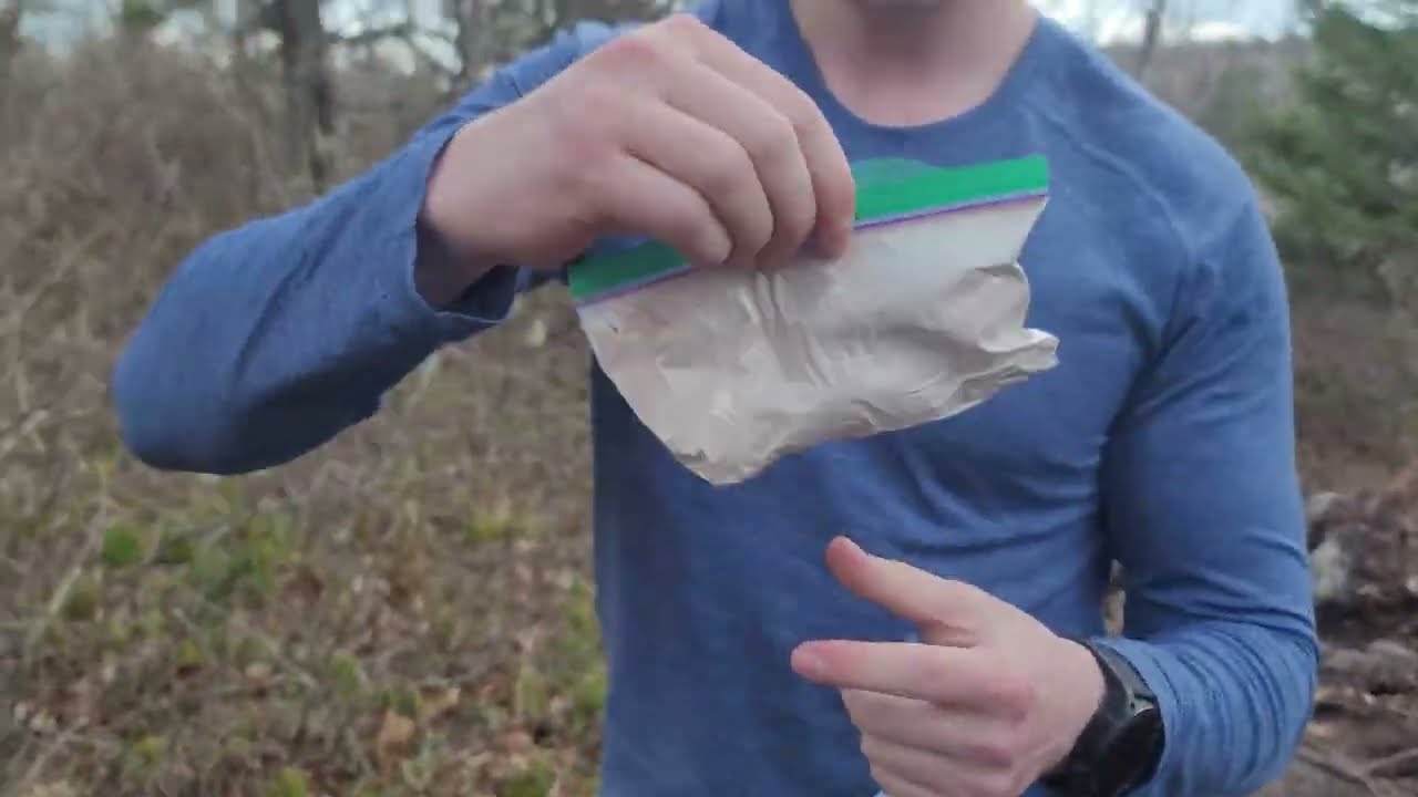 Not Trying Drugs on the Bluff Wilderness Hiking Trail (On the way)