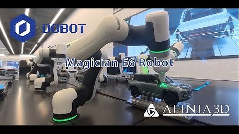 Dobot Magician E6 6-Axis Robot in Action