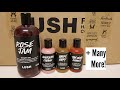 LUSH Cosmetics All Year Round Shower Gel Guide! My favourites, likes and dislikes!