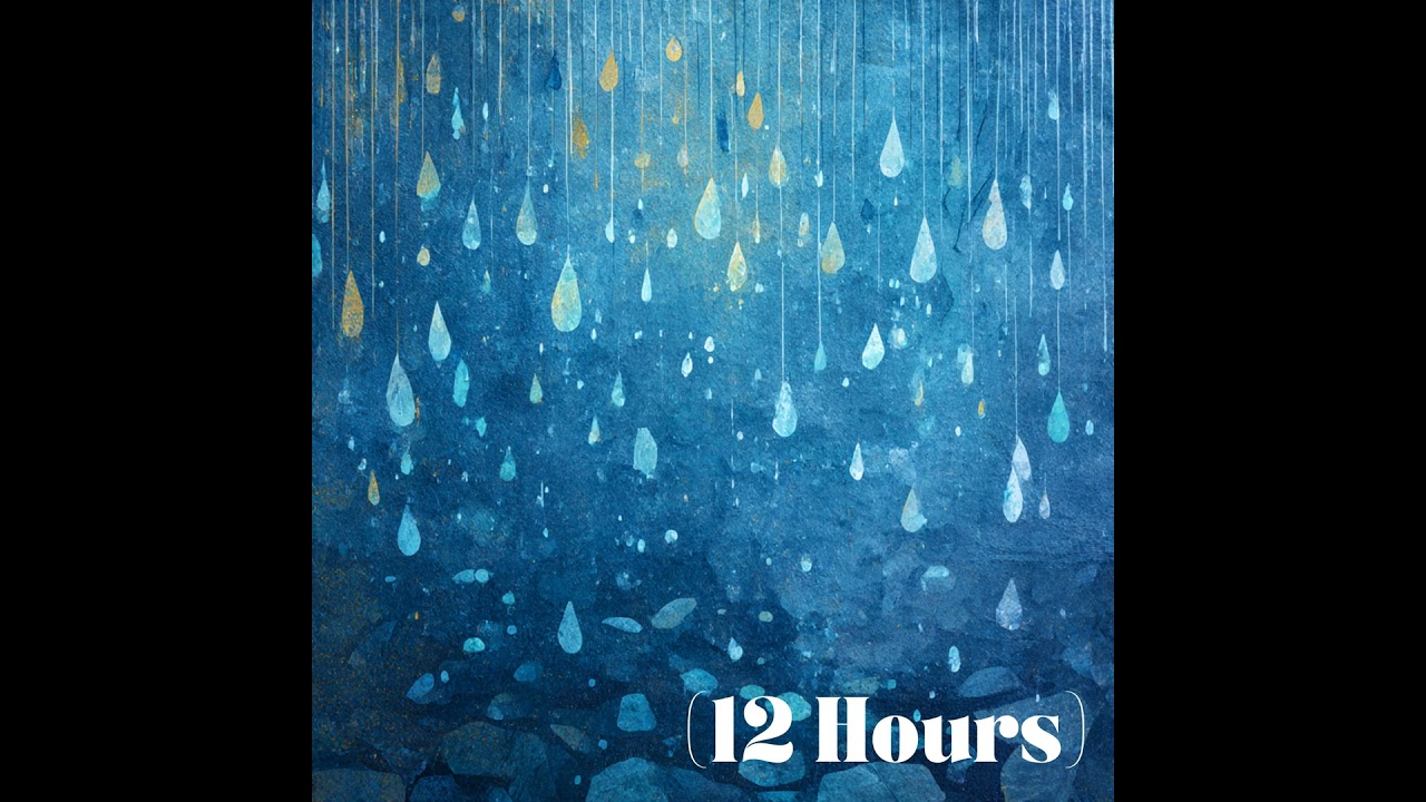 Textures of Rain for Sleep 🌧️ Layered Raindrop Sounds & ASMR | Sleep Sound (12 Hours)