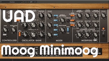 UAD Moog Minimoog (No Talking)