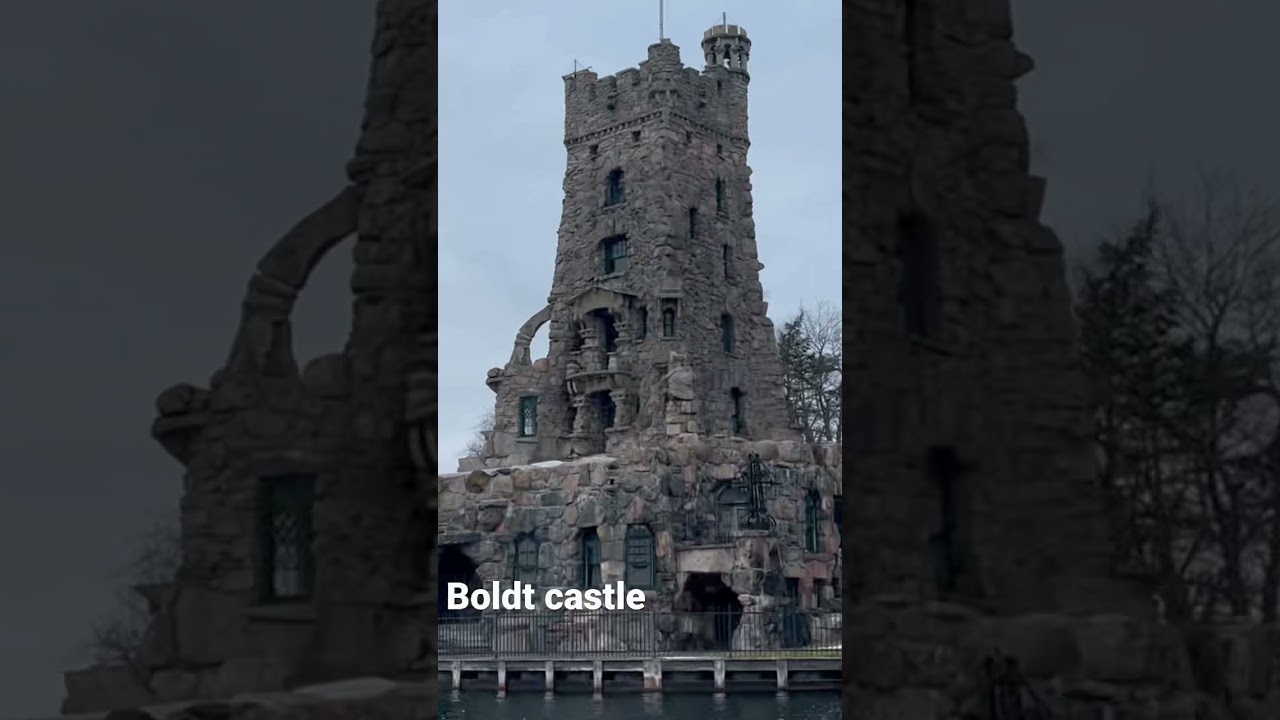 Boldt castle in the 1000 Islands, Alex bay New York