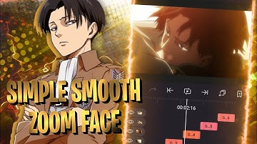 HOW TO SMOOTH ZOOM FACE ON ALIGHT MOTION 😈 - TUTORIAL ALIGHT MOTION