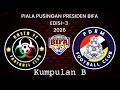 LIGA BIFA PIALA PUSINGAN PRESIDEN BIFA EDISI-3 2026...Perlawanan #21. RASTA VS IPD Bintulu