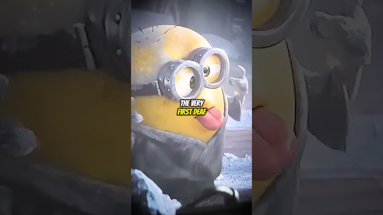 The First EVER Deaf Minion! #minions #despicableme #illumination #minionsandmonsters #animation