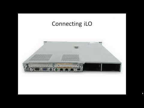 HP ProLiant DL360 G4 - Configuring HP iLO