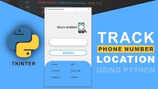 phone number tracker using Python #hacker #python #tracking screenshot 4