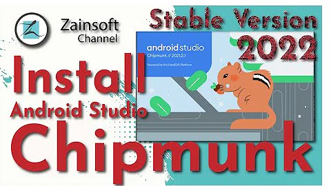 Install Android Studio Chipmunk - Stable