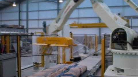 JMP ENGINEERING - Robotic Bag Palletizing - Dual Gripper