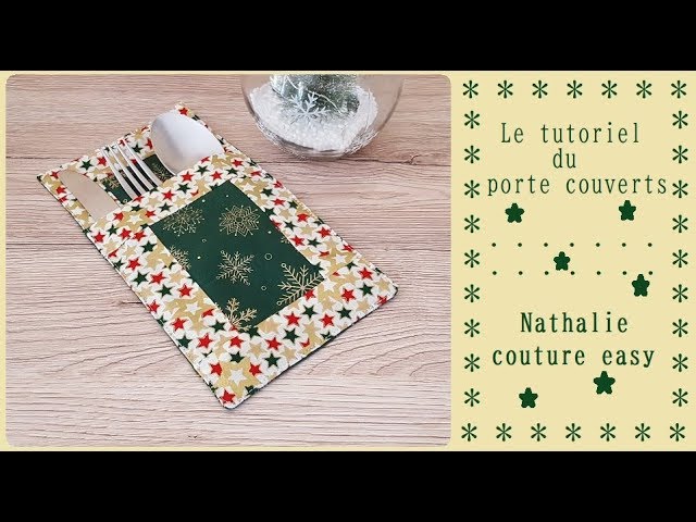 Noël #6] : Pochette à couverts – ma-creation