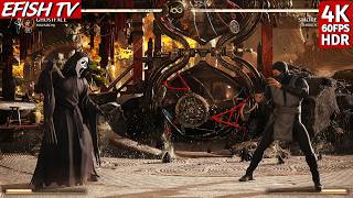 Ghostface & Mavado vs MK95 Smoke & Darrius (Hardest AI) - Mortal Kombat 1