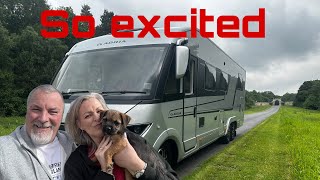 Our new motorhome tour at Clumber park campsite