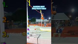 RANKING BEST POLE VAULT FAILS #funny #hilariousfails #funnyvideos #funnyclips #shorts