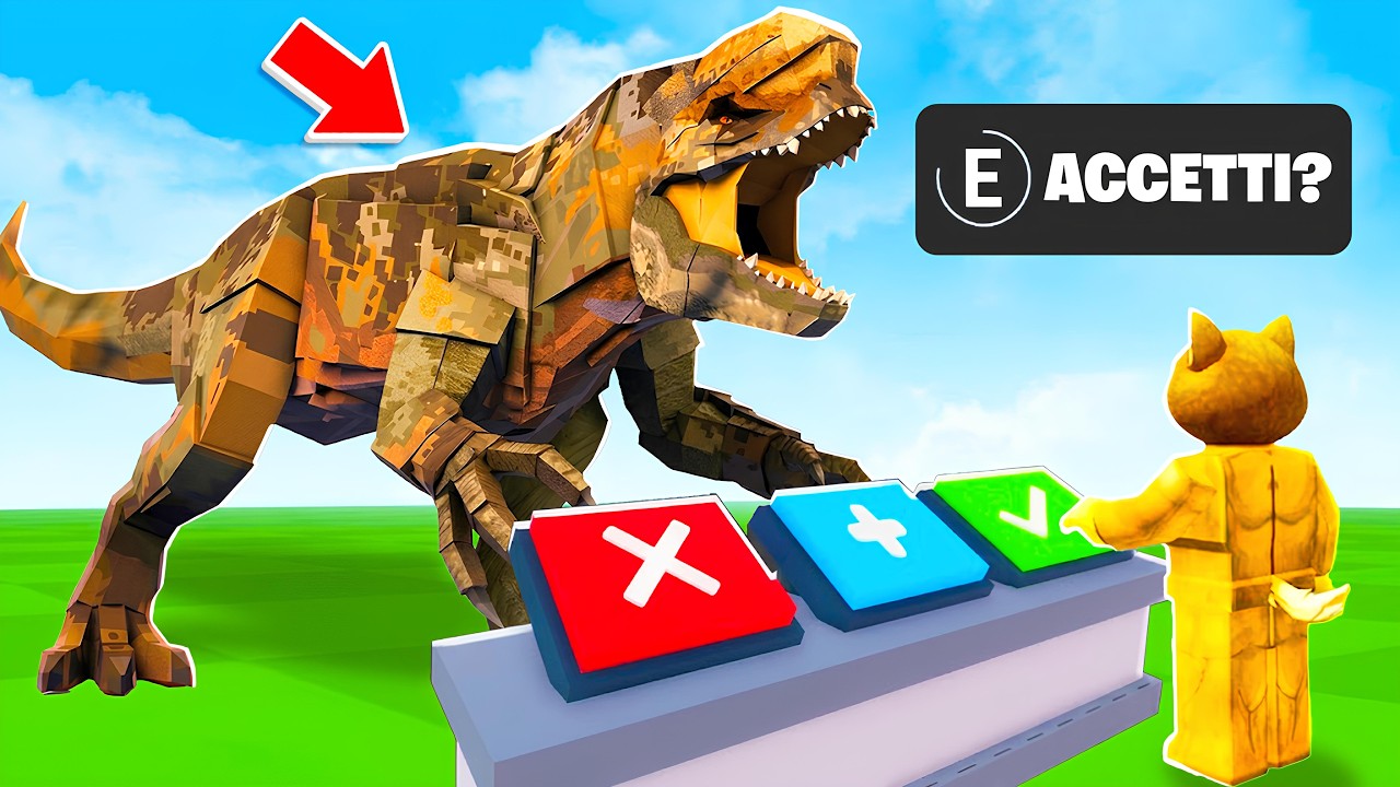 SCAMBIO 1,000 DINOSAURI PER IL DISTORTUS REX SU ROBLOX!