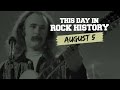 David Crosby Goes to Prison, Creedence Continues Great Run - August 5 in Rock History