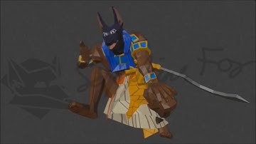Trials of Duat - Anubis animation reel