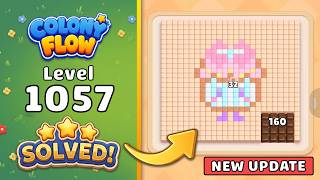 Colony Flow! Level 1057 Walkthrough 🐜 | ABI GAMES Solution & Gameplay 🧩 (New Update)