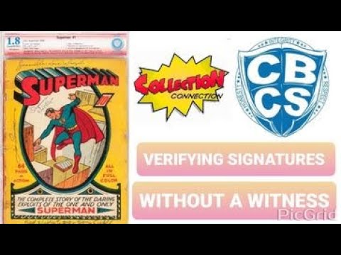 Verifying Comic Signatures Without a Witness with CBCS