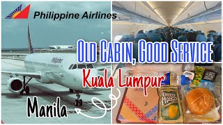 Philippine Airlines A321 Kuala Lumpur - Manila | Old Cabin, Good Service