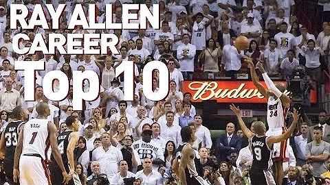 Ray Allen Top 10 Plays of Career