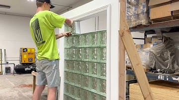 How To Install Glass Block Windows With Silicone