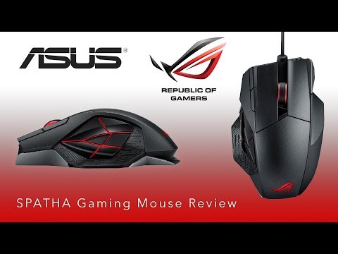 Only for MMO | Asus ROG Spatha Gaming Mouse Review | Tech Man Pat
