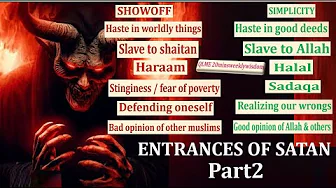 Entrances of Satan (shaitan) part2 By Hafiza Iffath Hasan Aunty 20 mins weekly wisdom QLME