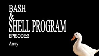 Shell Programming #3 - Array || Sistem Operasi w/ Mr.Goose